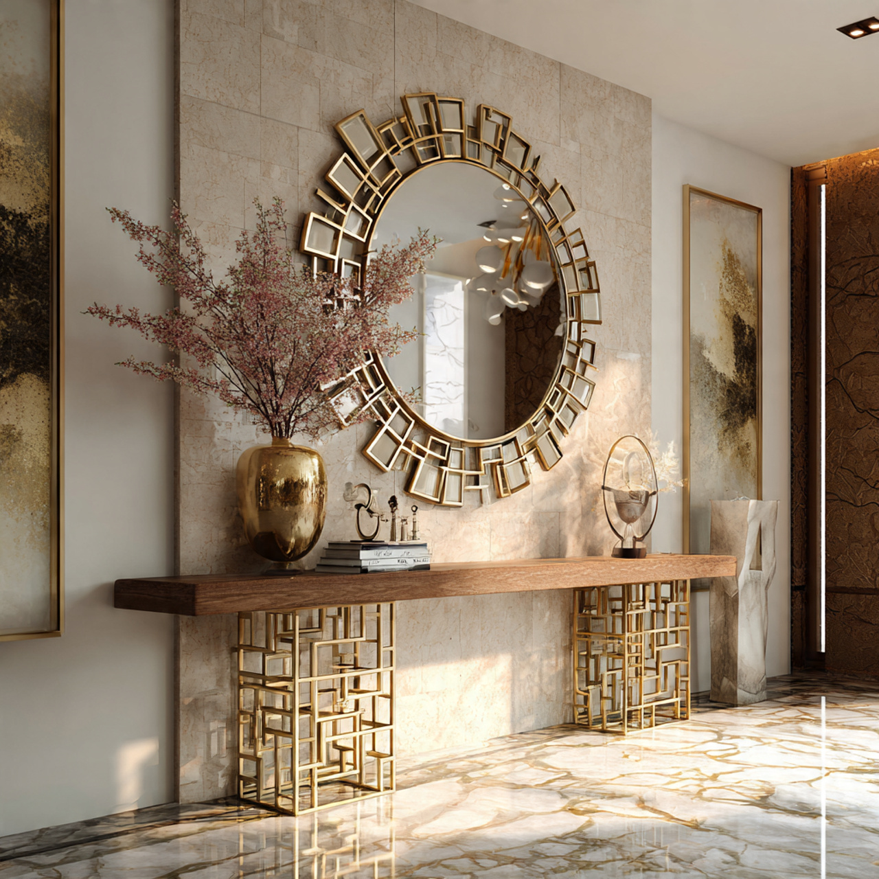 18 Stunning Mirror Wall Decor Ideas for Brighter Homes 2 mirror wall decor