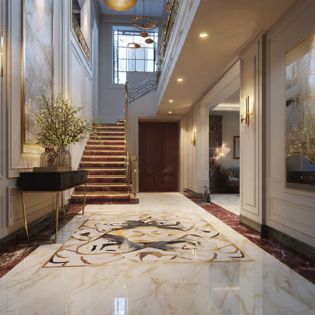 14 Genius Foyer Design Ideas That Impress Guests Instantly 3 3 an attractive 4k image of foyer design for marbl