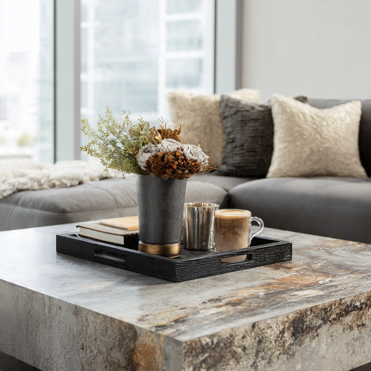 14 Genius Coffee Table Styling Ideas That Fix Empty Spaces 4 coffee table style