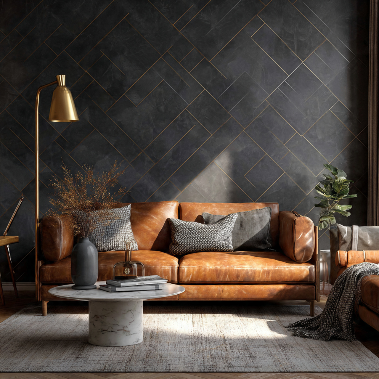 12 Bold Dark Wallpaper Ideas Designers Are Using Right Now 4 Dark Wallpaper