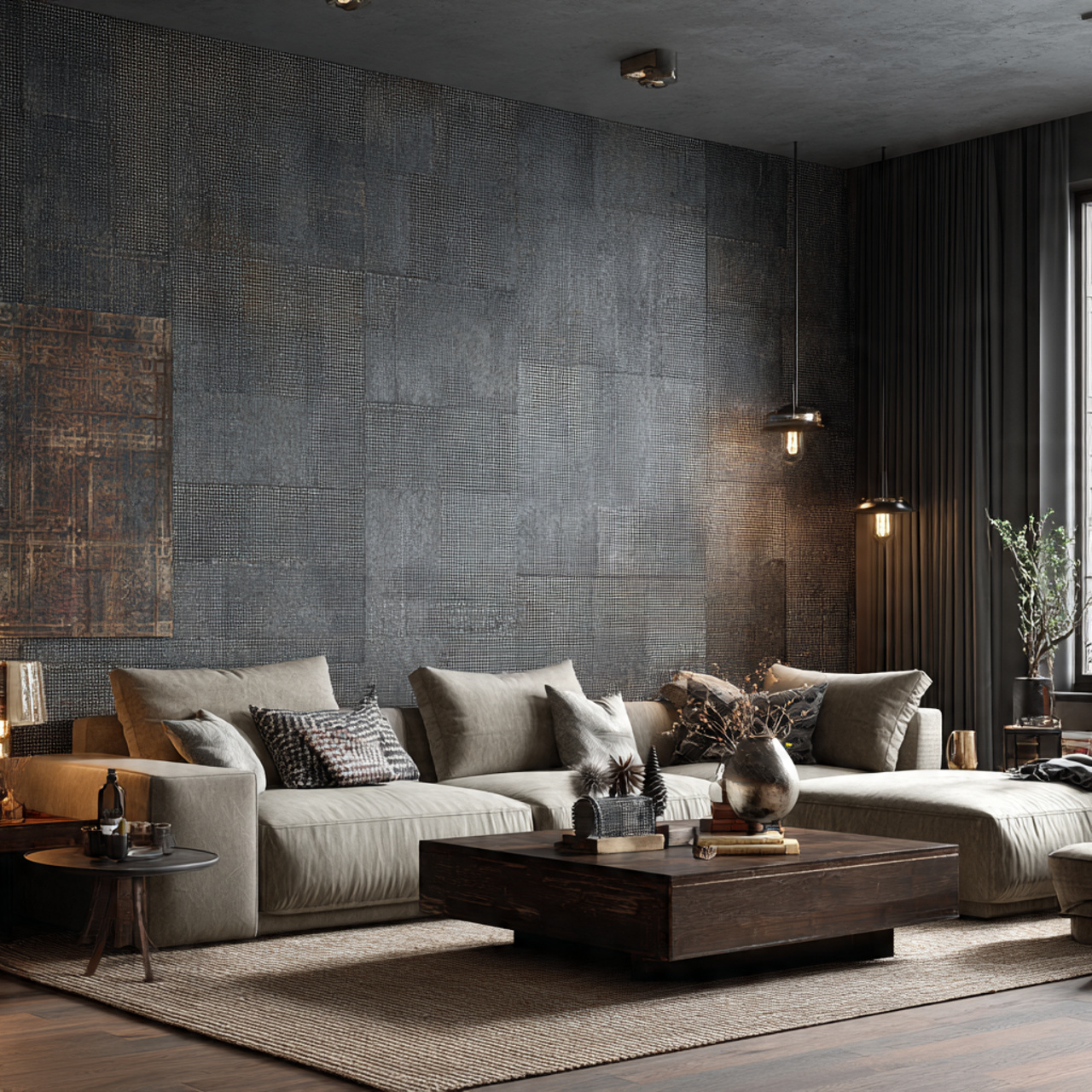 12 Bold Dark Wallpaper Ideas Designers Are Using Right Now 5 Dark Wallpaper