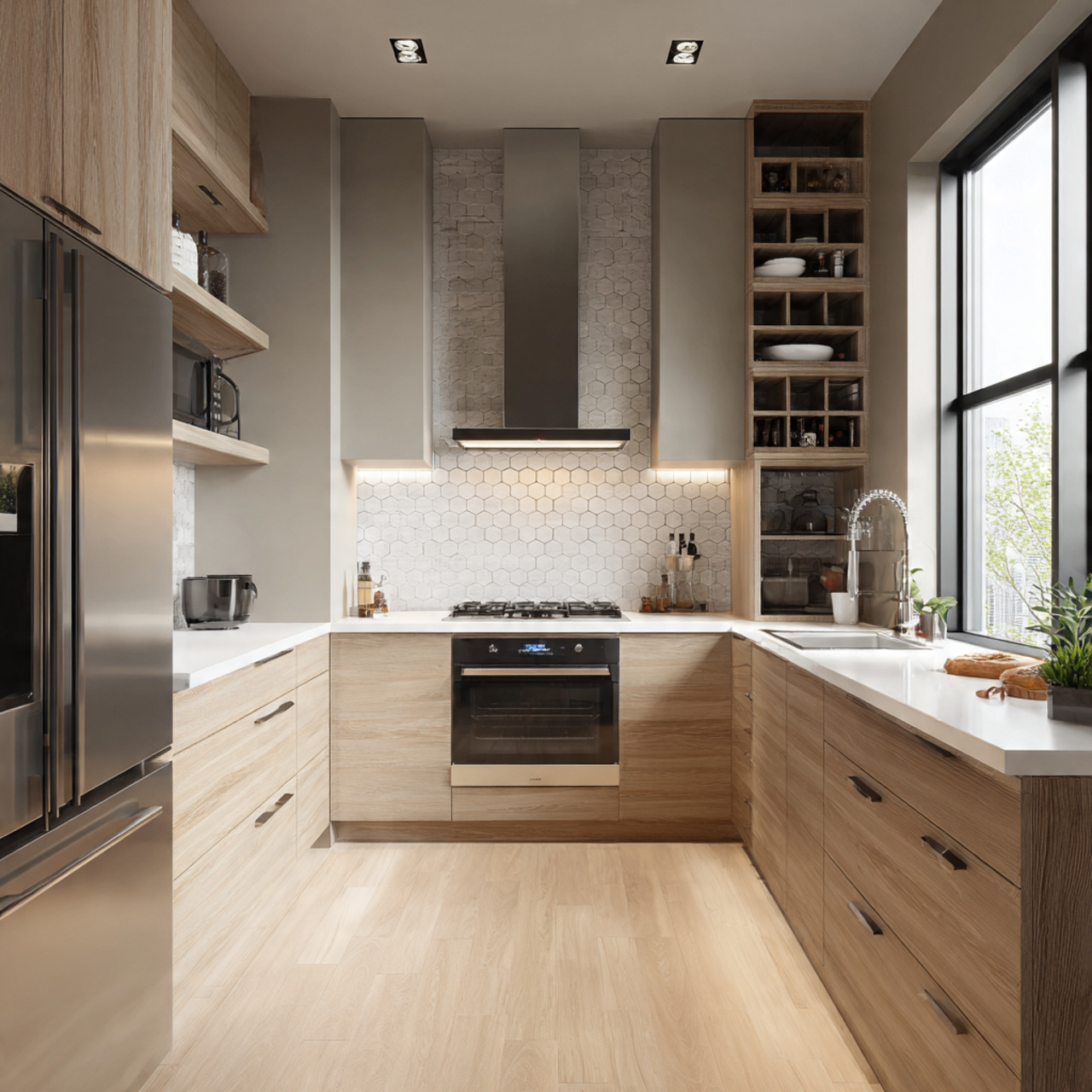 16 Small Kitchen Ideas That Instantly Make Spaces Bigger 6 Small Kitchen Ideas