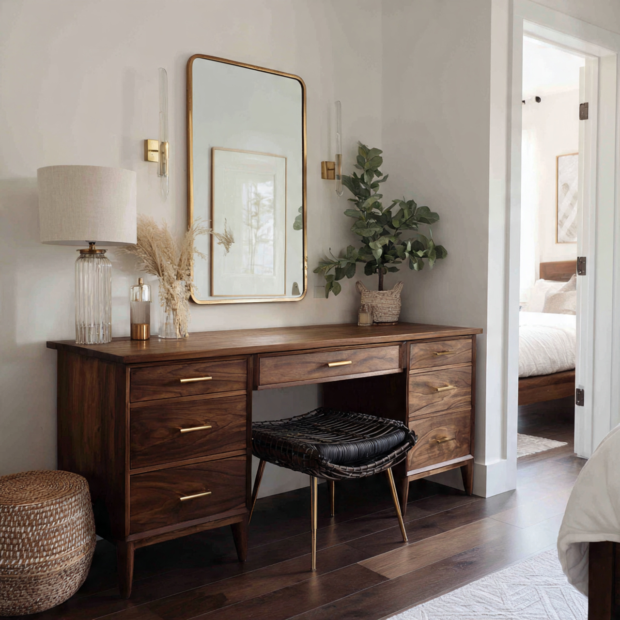 14 Brilliant Bedroom Vanity Ideas That Upgrade Any Room 6 Bedroom Vanity Ideas