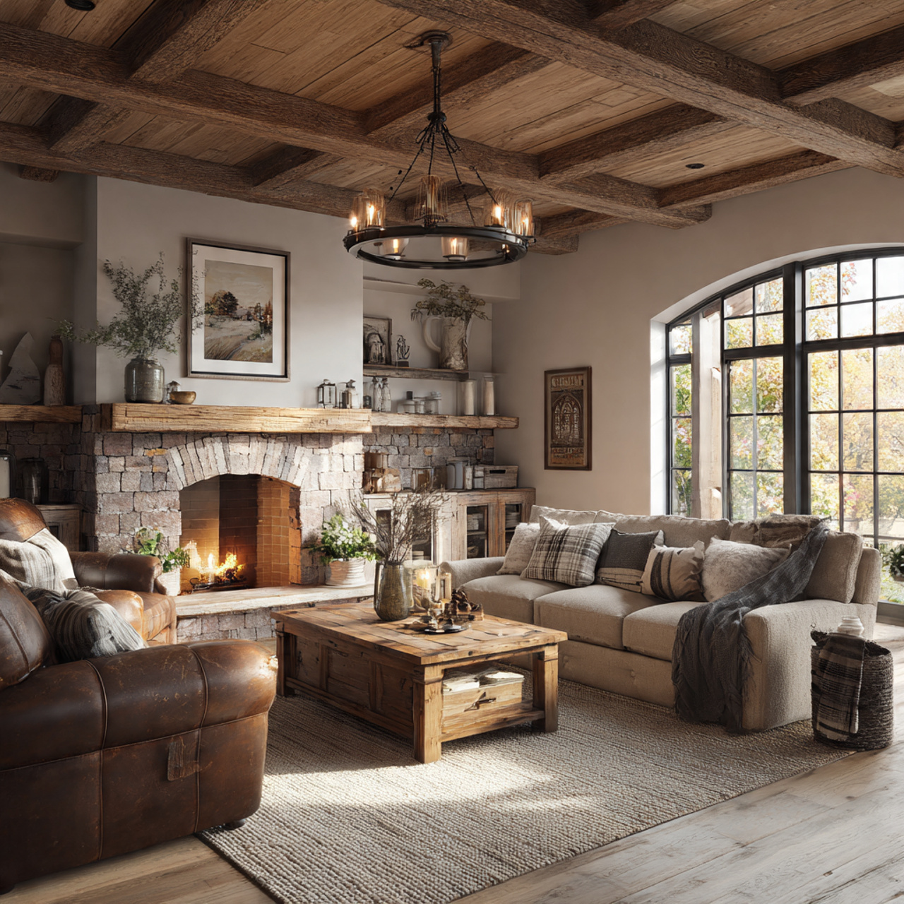 farmhouse living room