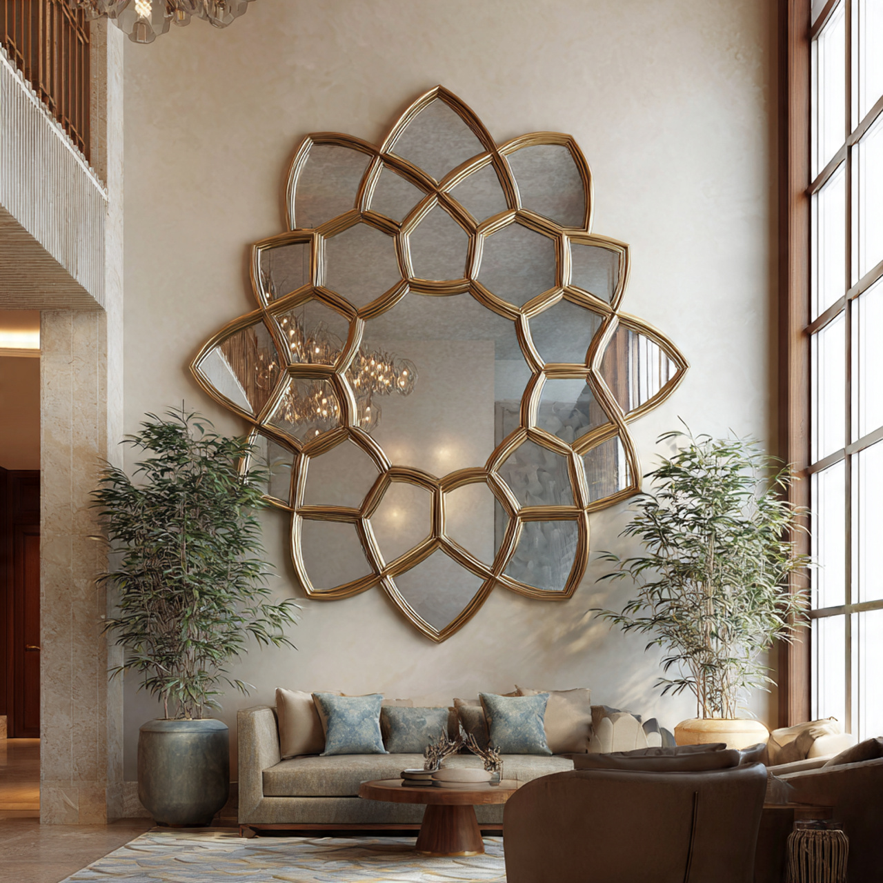 18 Stunning Mirror Wall Decor Ideas for Brighter Homes 6 mirror wall decor