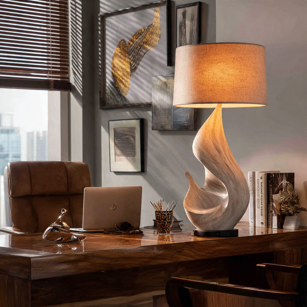 6 an attractive image of home office setup for a s