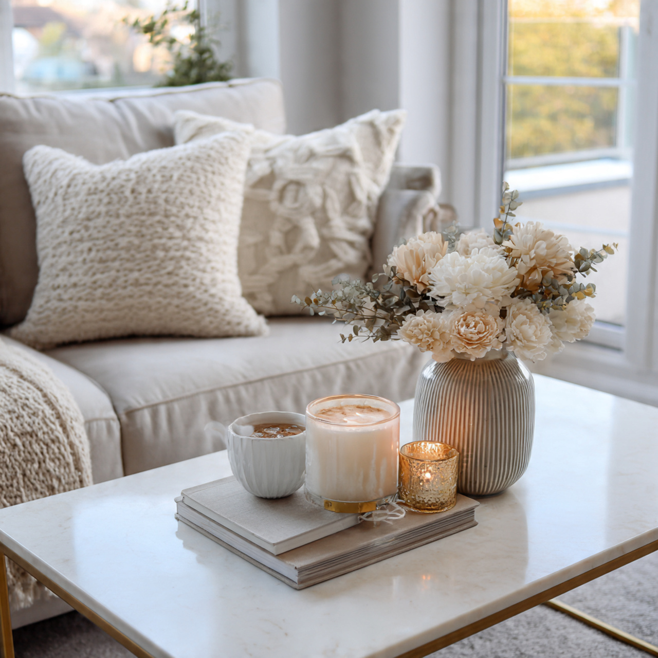 14 Genius Coffee Table Styling Ideas That Fix Empty Spaces 7 coffee table style