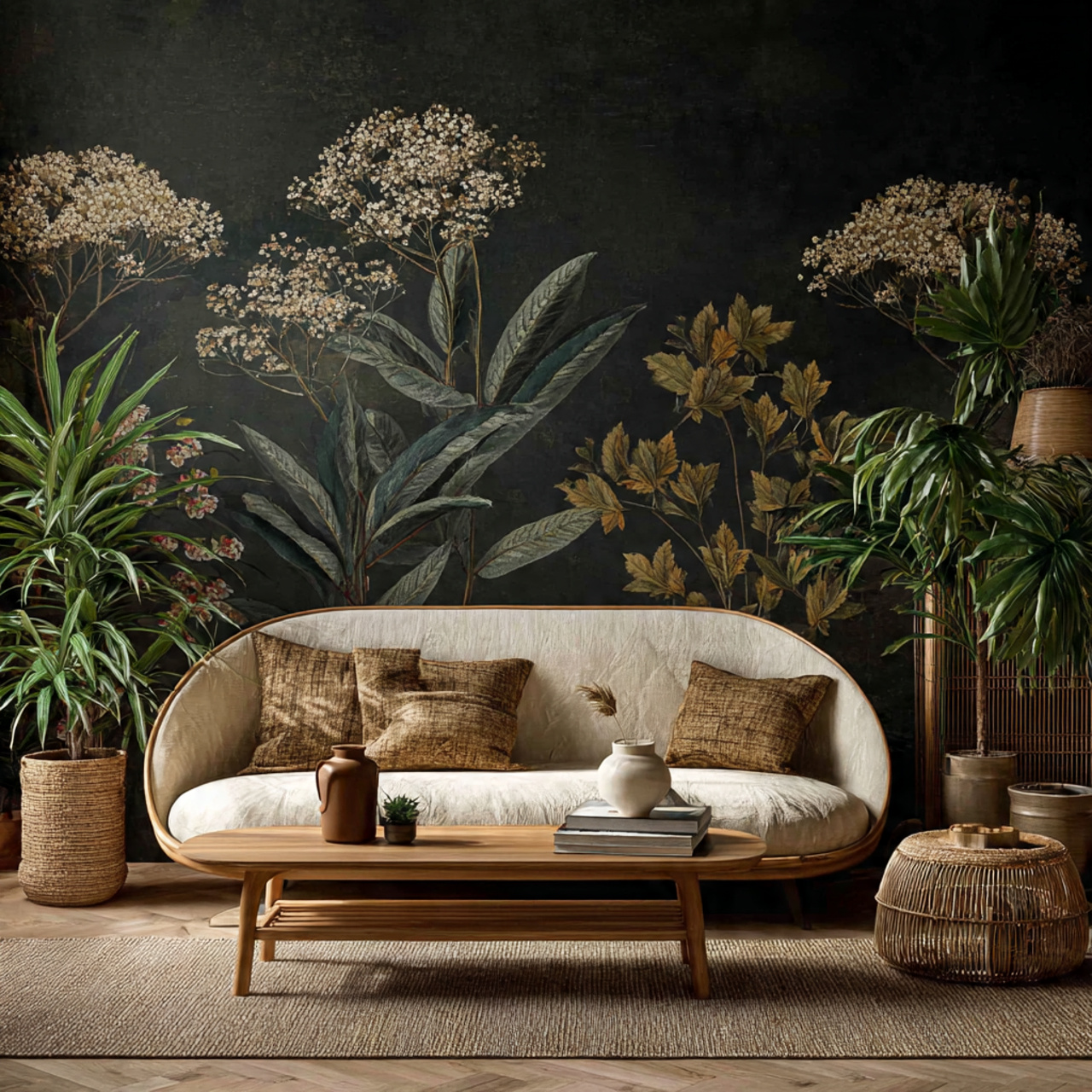 12 Bold Dark Wallpaper Ideas Designers Are Using Right Now 7 Dark Wallpaper
