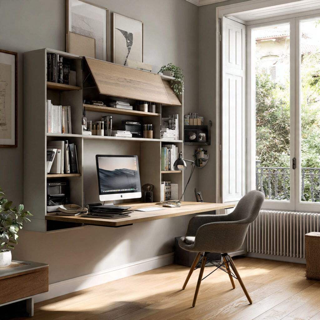 7 an attractive image of home office setup for a s