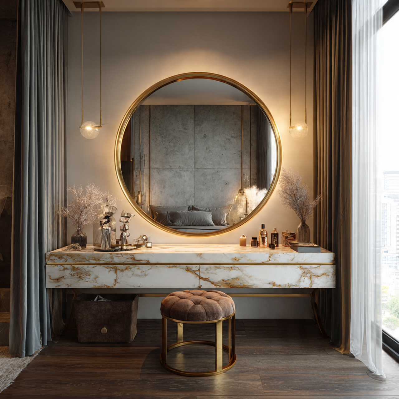 14 Brilliant Bedroom Vanity Ideas That Upgrade Any Room 8 Bedroom Vanity Ideas