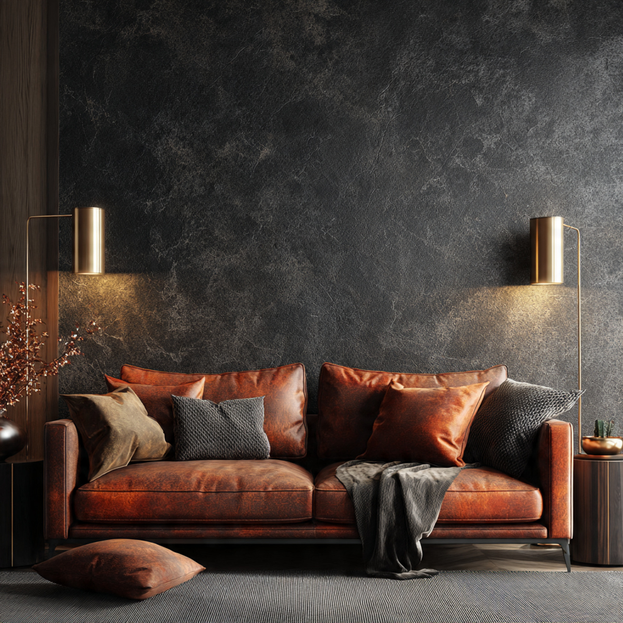 12 Bold Dark Wallpaper Ideas Designers Are Using Right Now 8 Dark Wallpaper