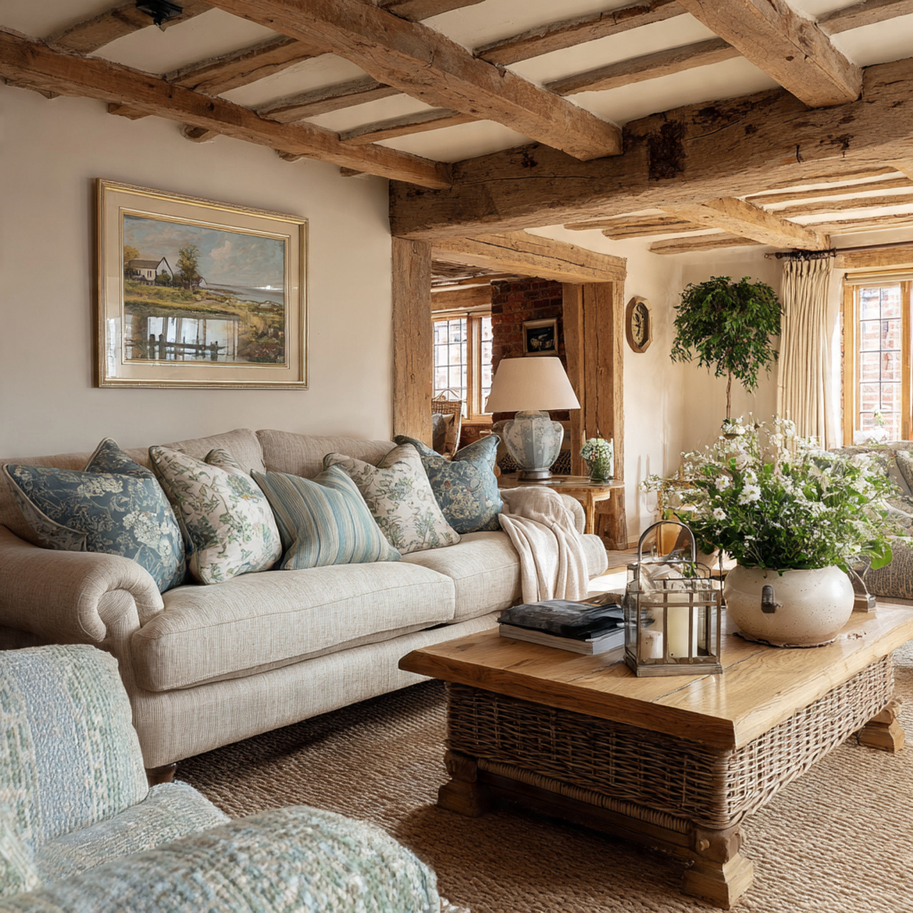 farmhouse living room