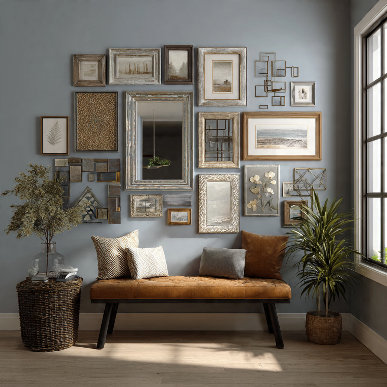 18 Stunning Mirror Wall Decor Ideas for Brighter Homes 8 mirror wall decor