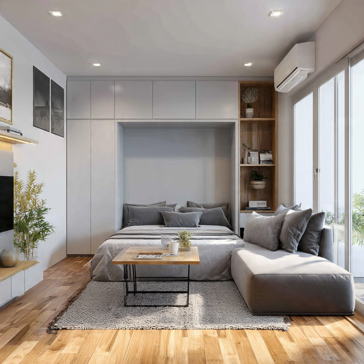 Studio Apartment Ideas: 13 Smart Tricks That Feel Bigger 8 Studio Apartment Ideas