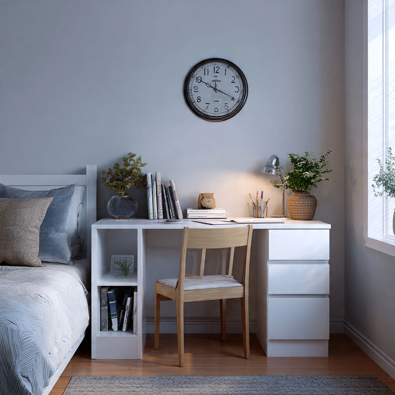 13 Top Study Table Ideas That Make Small Rooms Feel Bigger 8 study table