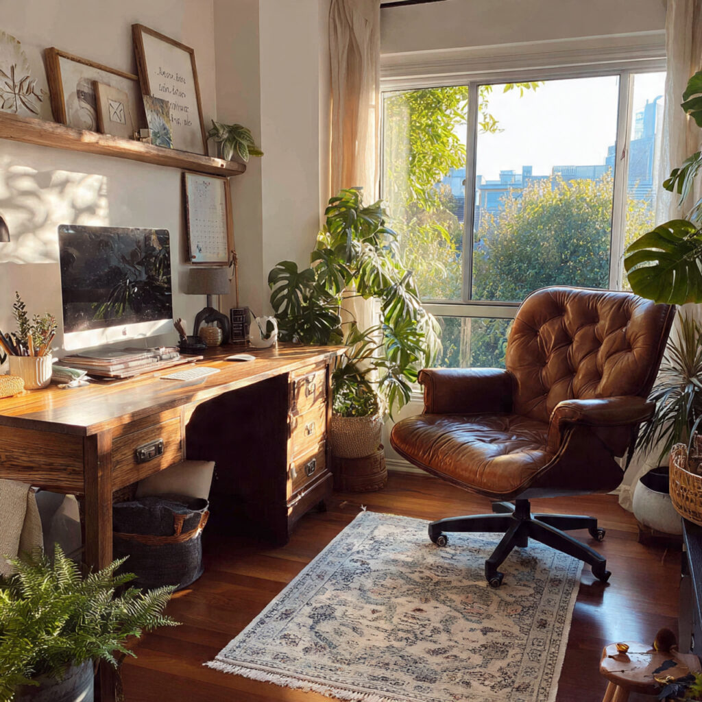 8 an attractive image of home office setup with a