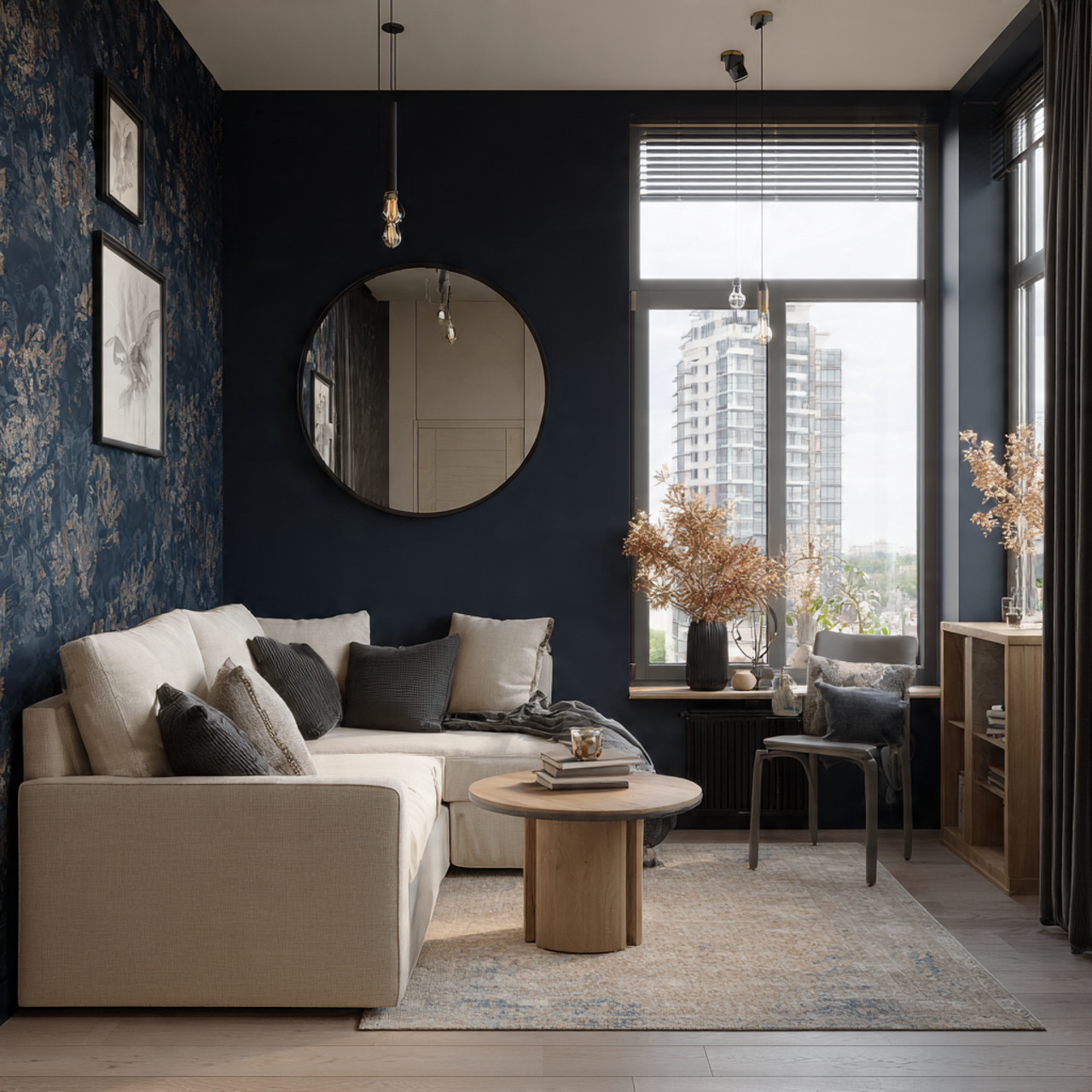 12 Bold Dark Wallpaper Ideas Designers Are Using Right Now 9 Dark Wallpaper