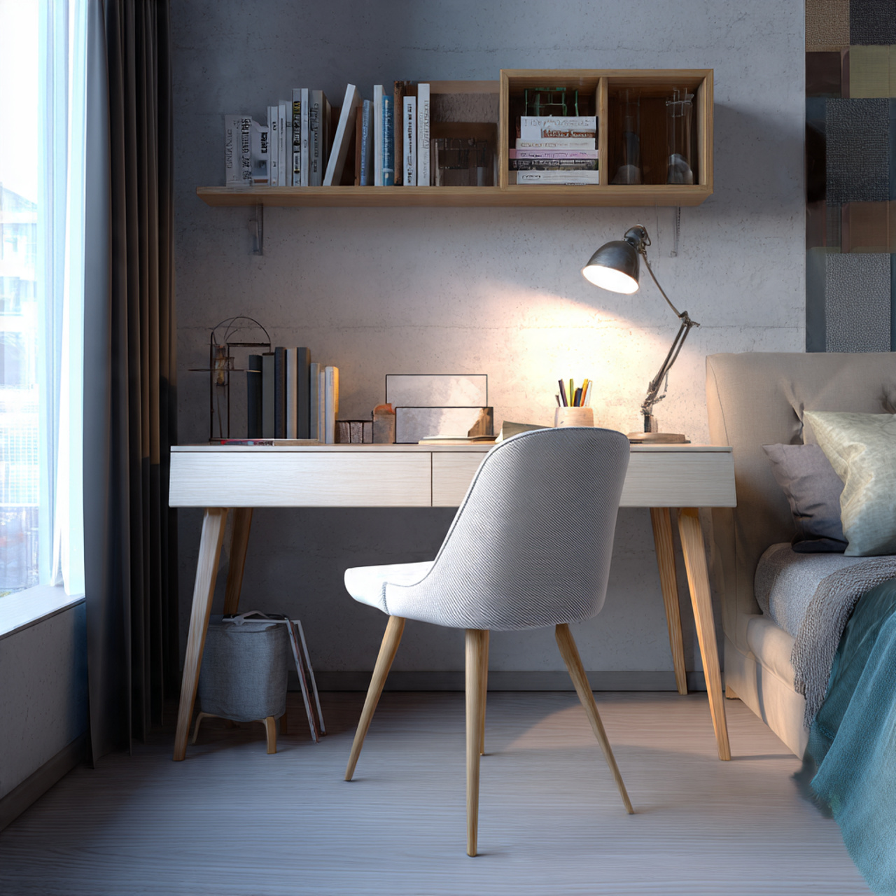 13 Top Study Table Ideas That Make Small Rooms Feel Bigger 14 study table