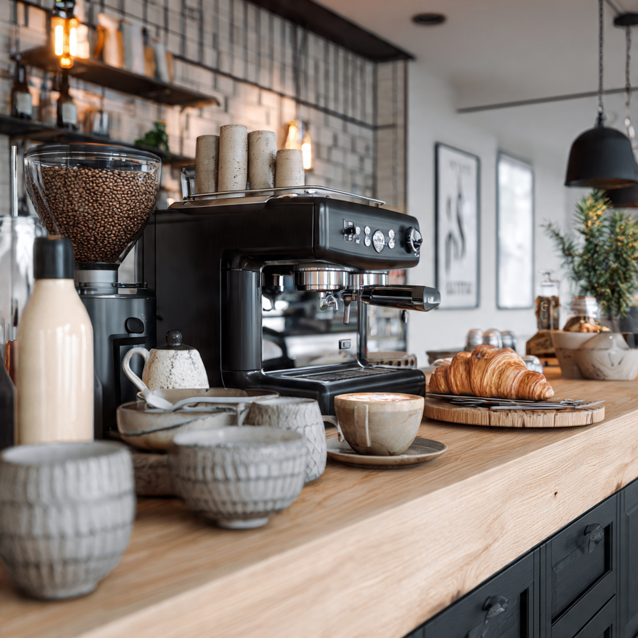 12 Stunning Coffee Bar Ideas for Empty Kitchen Corners 1 Coffee Bar Ideas