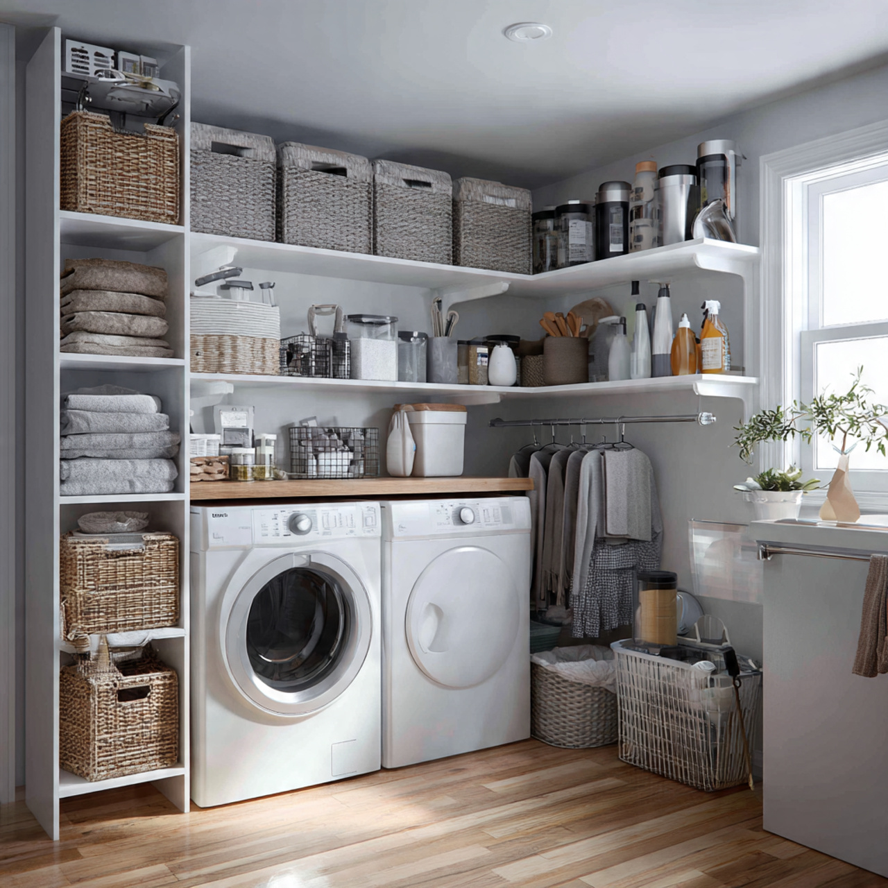 Laundry Room Organization