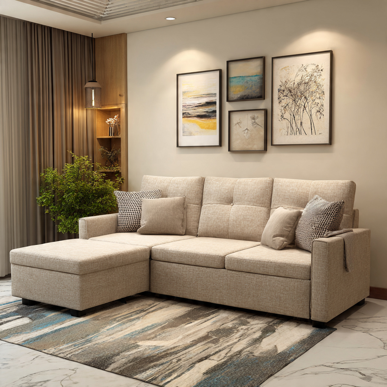 12 Smart Sofa Cum Bed Ideas That Make Small Rooms Bigger 10 sofa cum bed