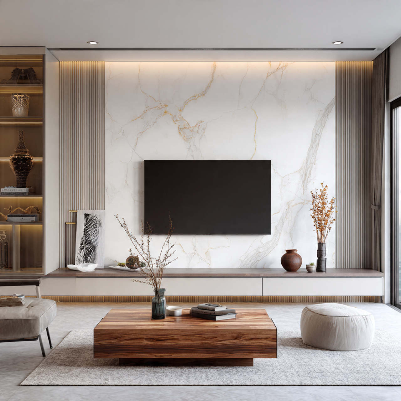 12 Stunning TV Wall Decor Ideas That Look High End 9 tv wall decor
