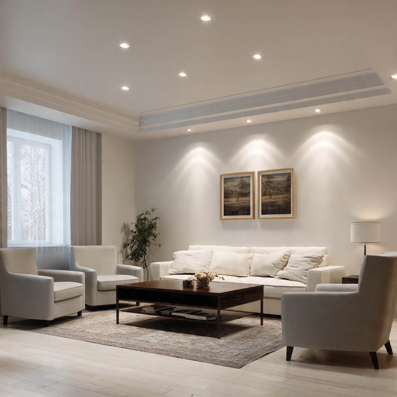 living room lighting