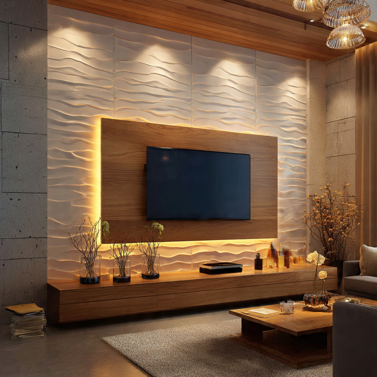 12 Stunning TV Wall Decor Ideas That Look High End 11 tv wall decor