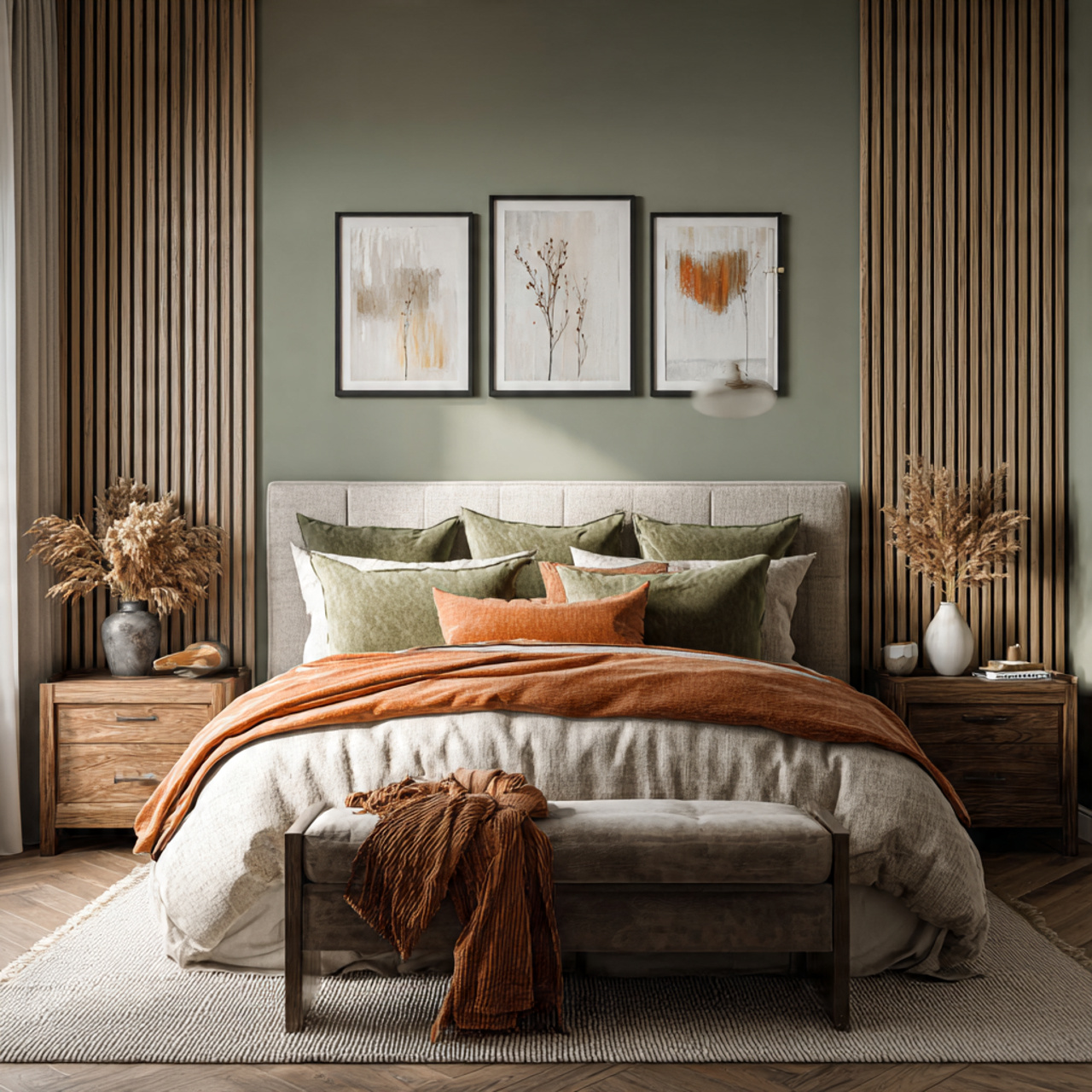 Sage Green Bedroom