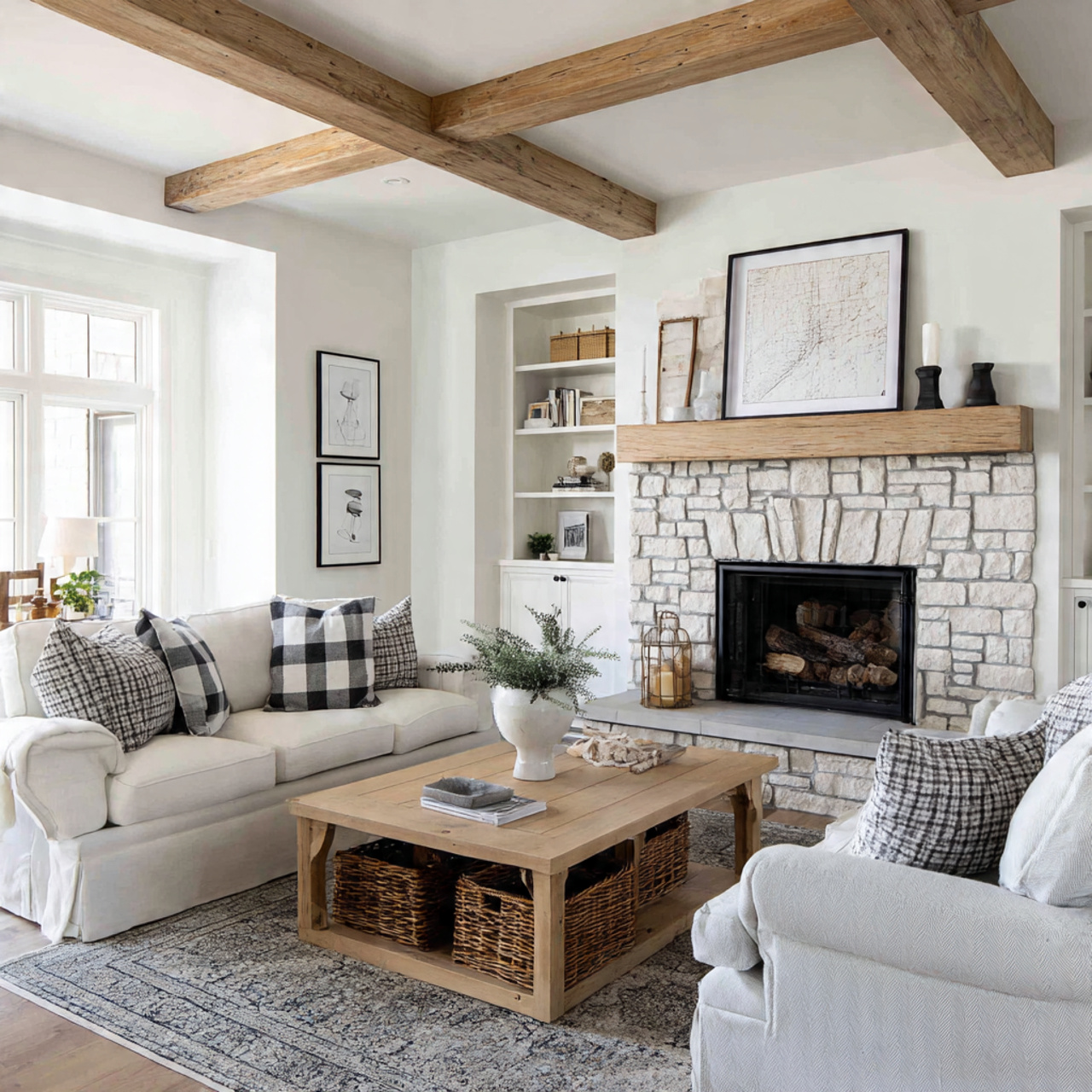 Modern Farmhouse Living Room
