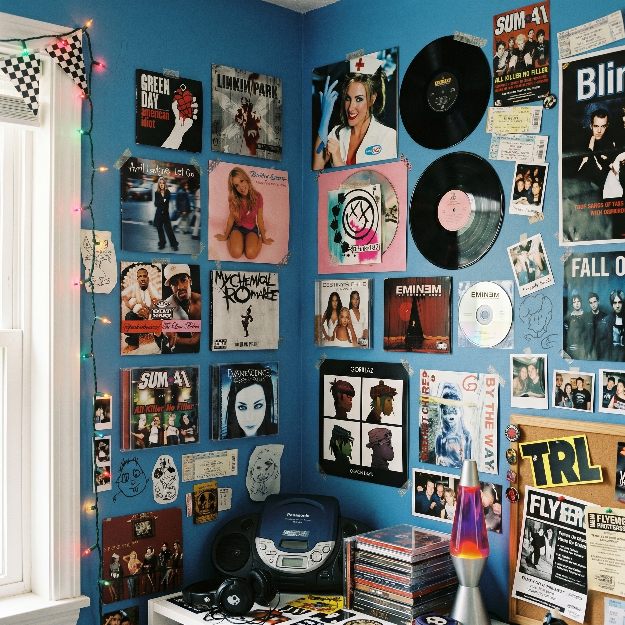 2000s teen room