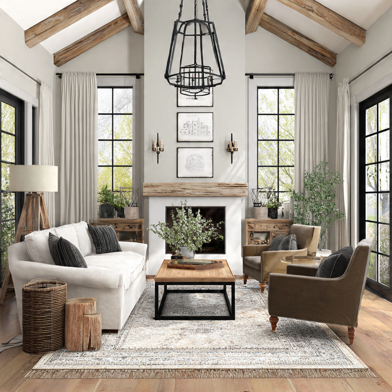 Modern Farmhouse Living Room