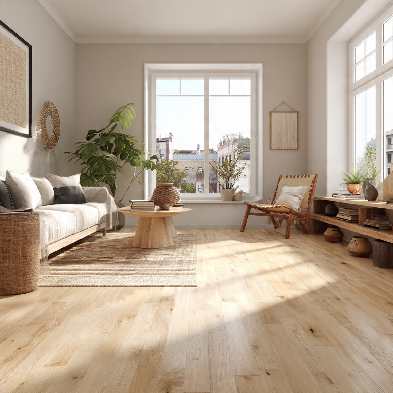 wooden flooring