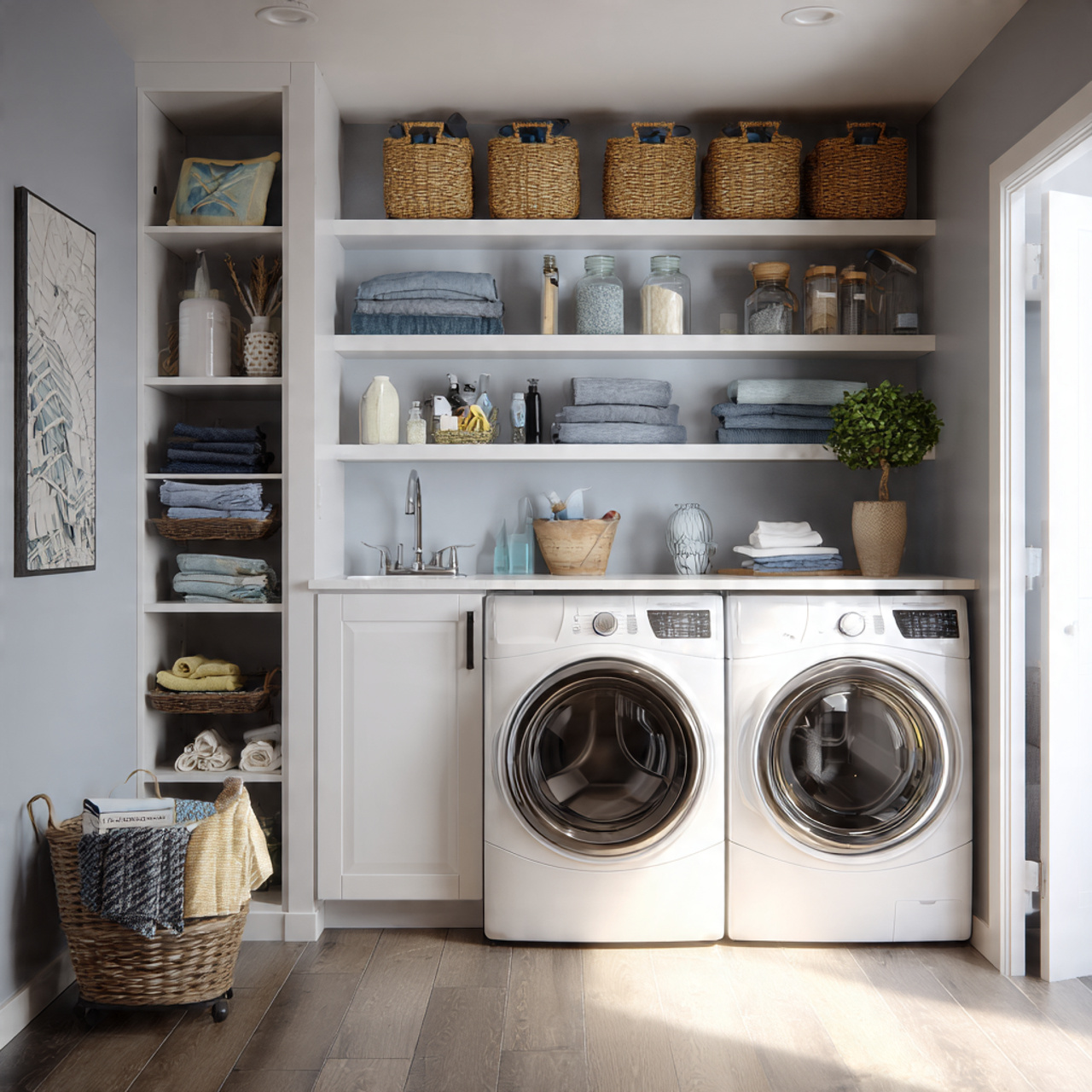 Laundry Room Organization