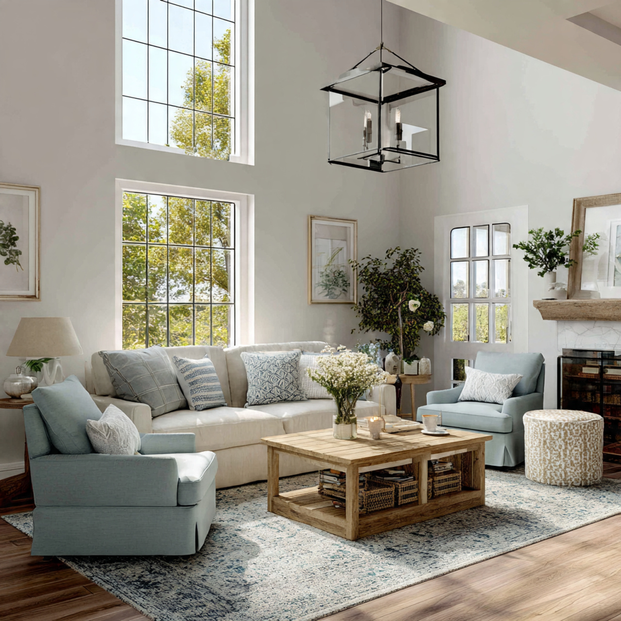 Modern Farmhouse Living Room