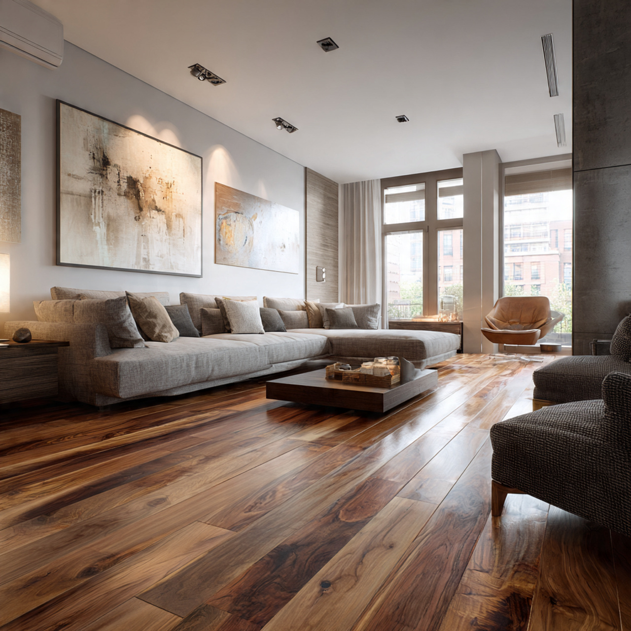 wooden flooring