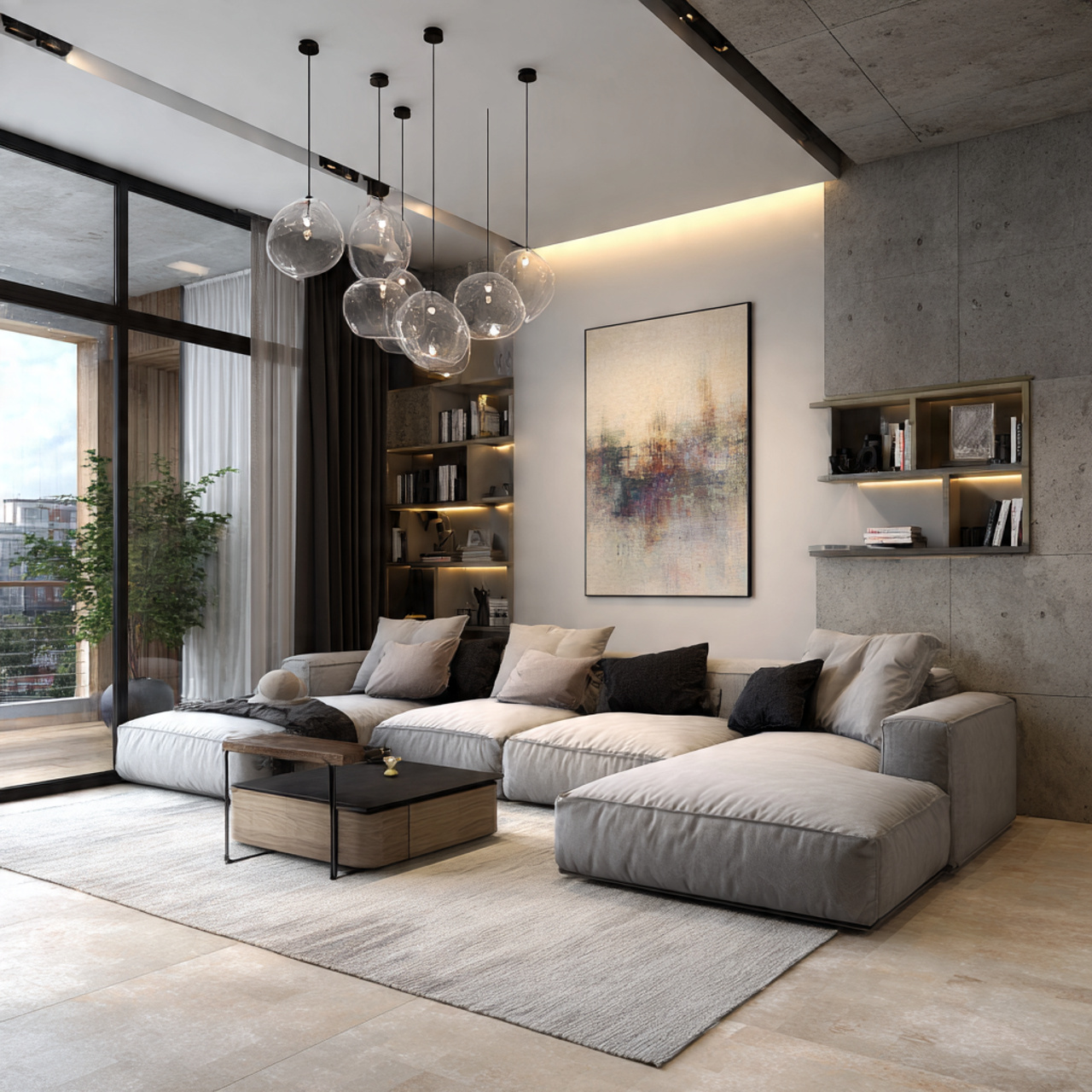 modern living room