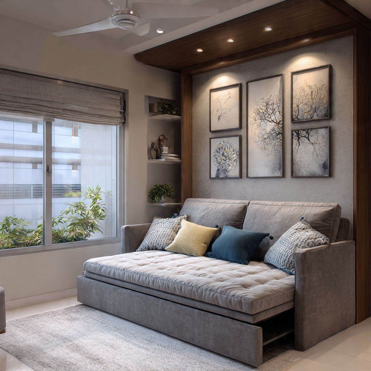 12 Smart Sofa Cum Bed Ideas That Make Small Rooms Bigger 3 sofa cum bed