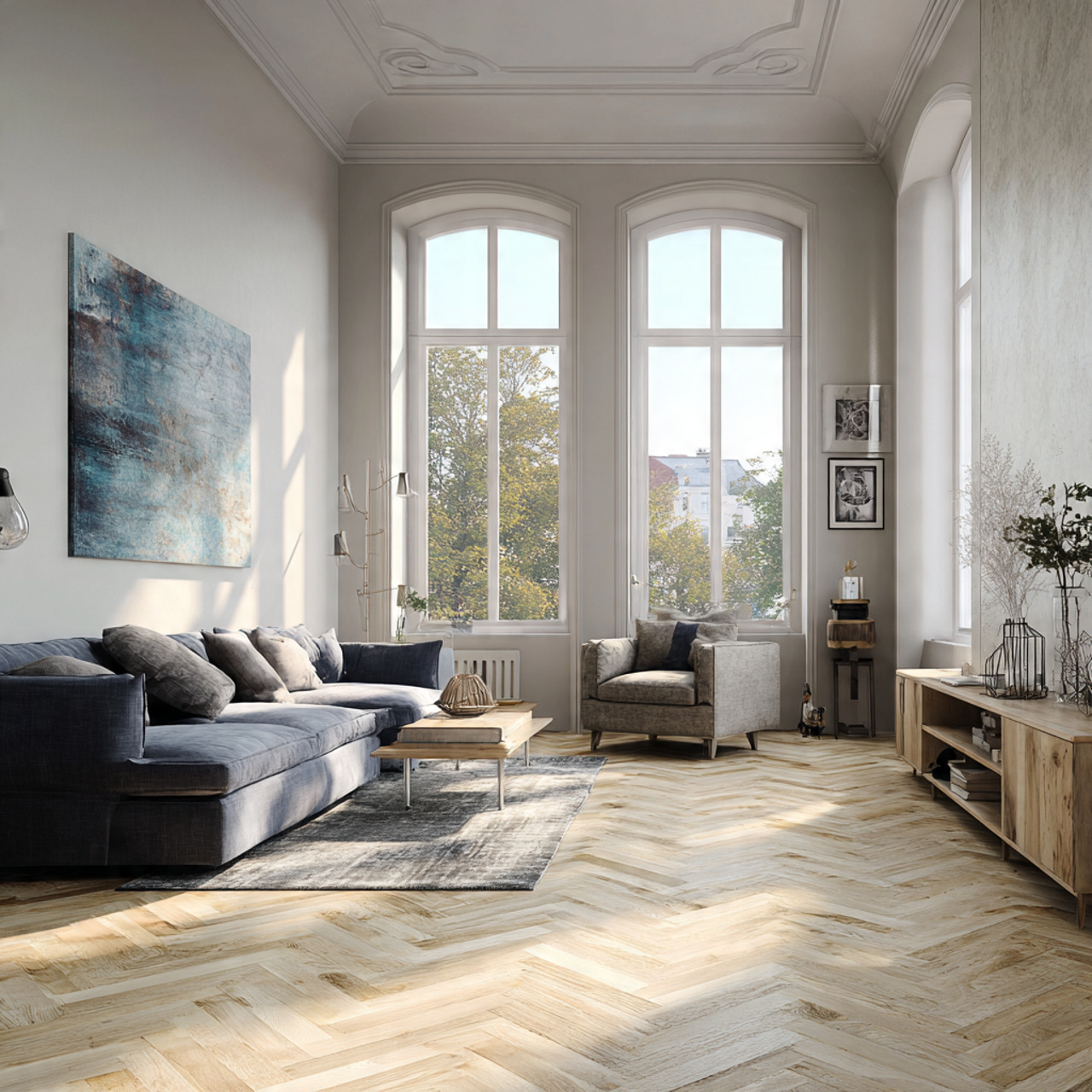 wooden flooring