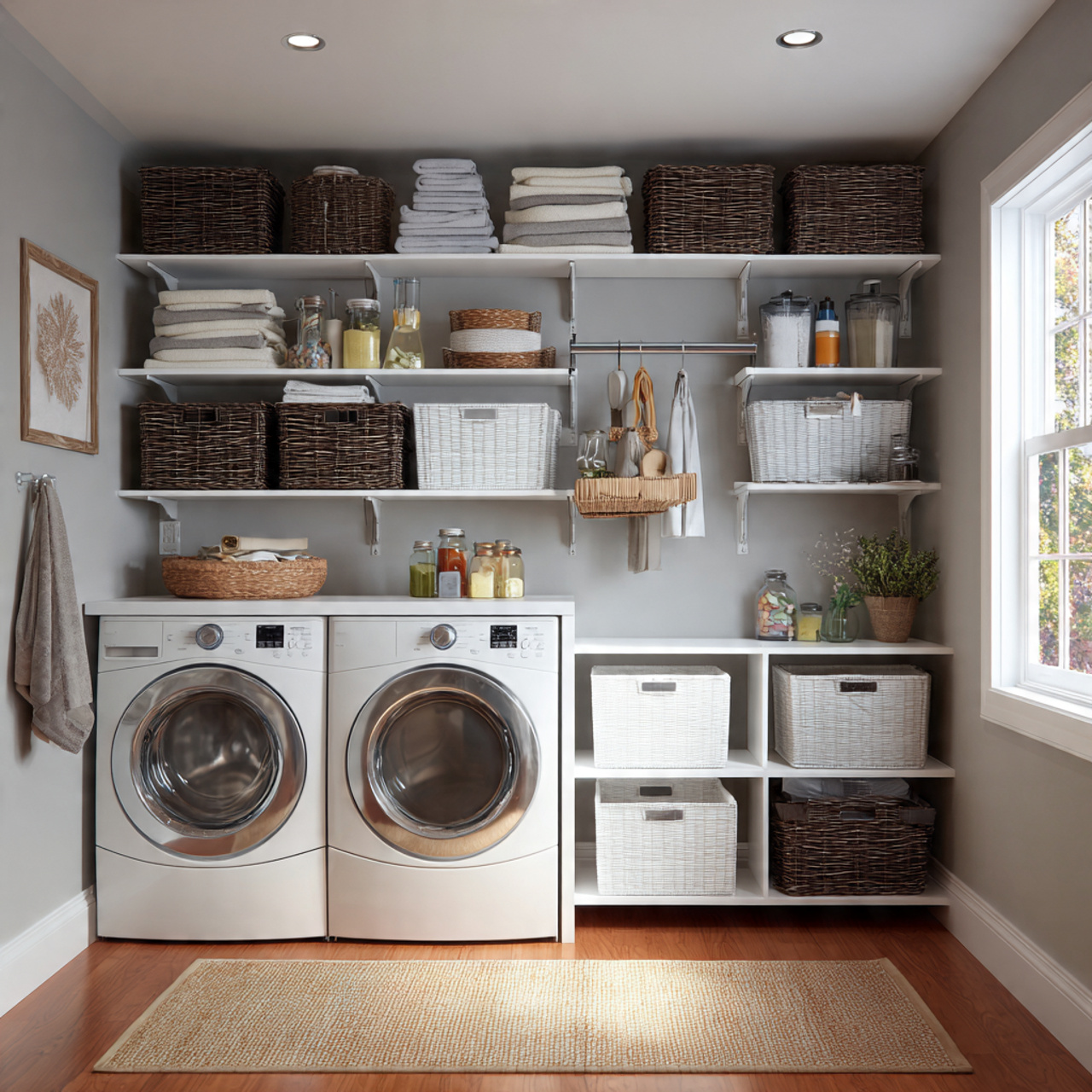 Laundry Room Organization