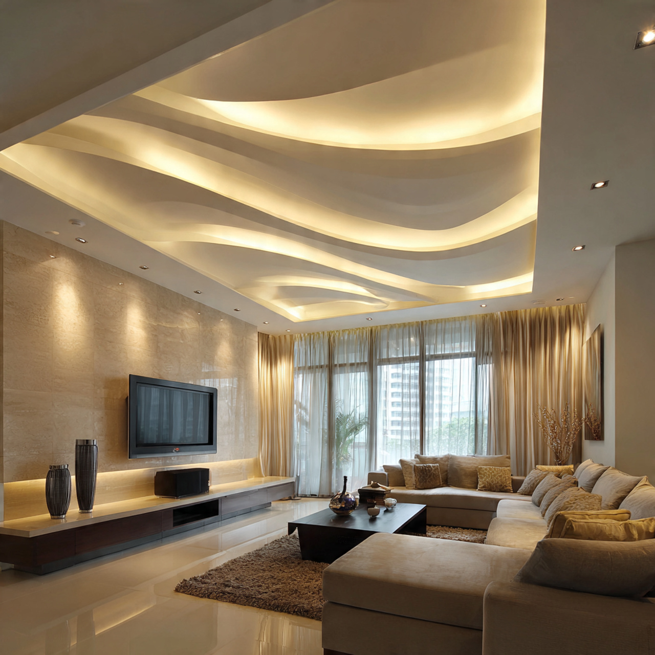 living room lighting