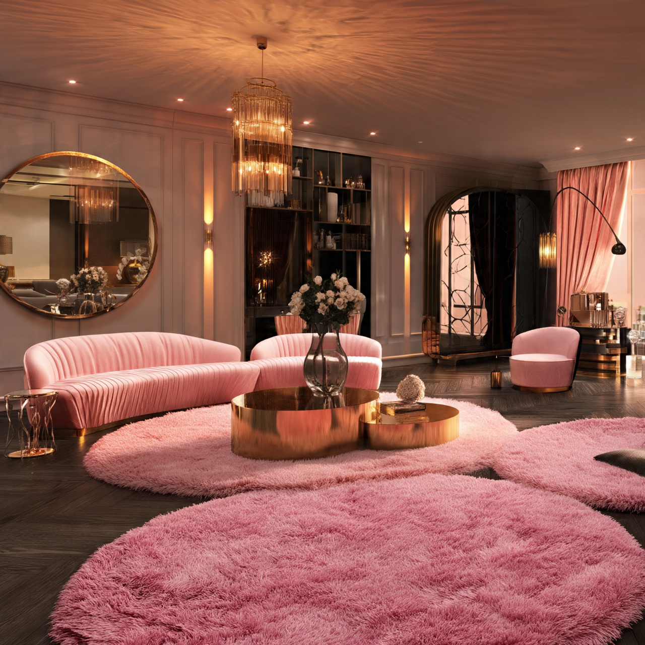 pink passion rugs