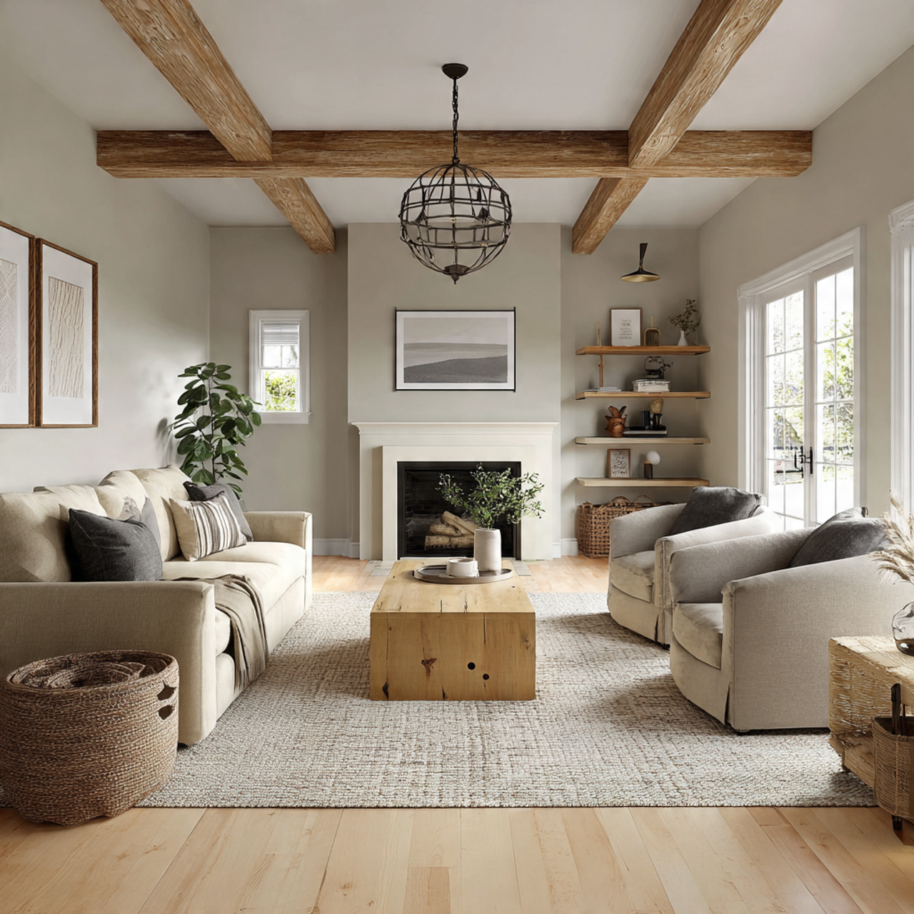 Modern Farmhouse Living Room