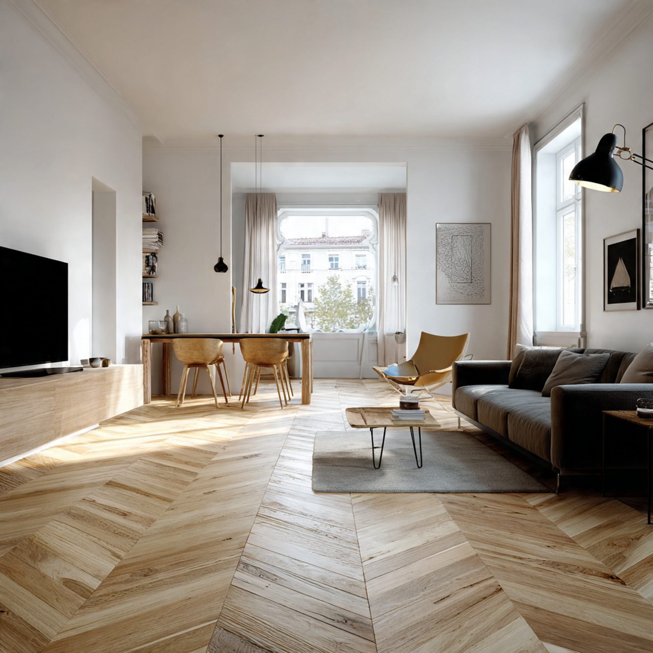 wooden flooring