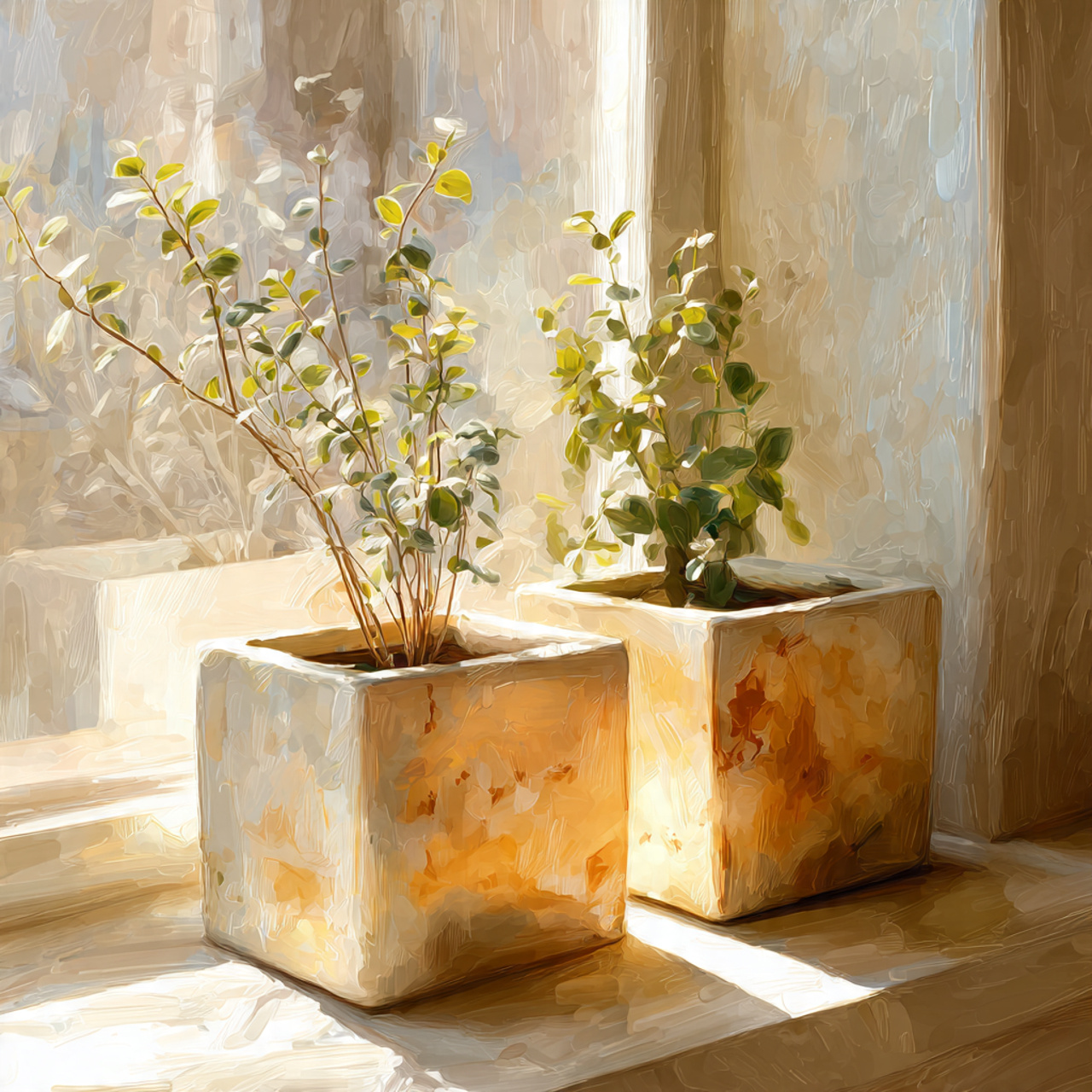 flower pot painting ideas