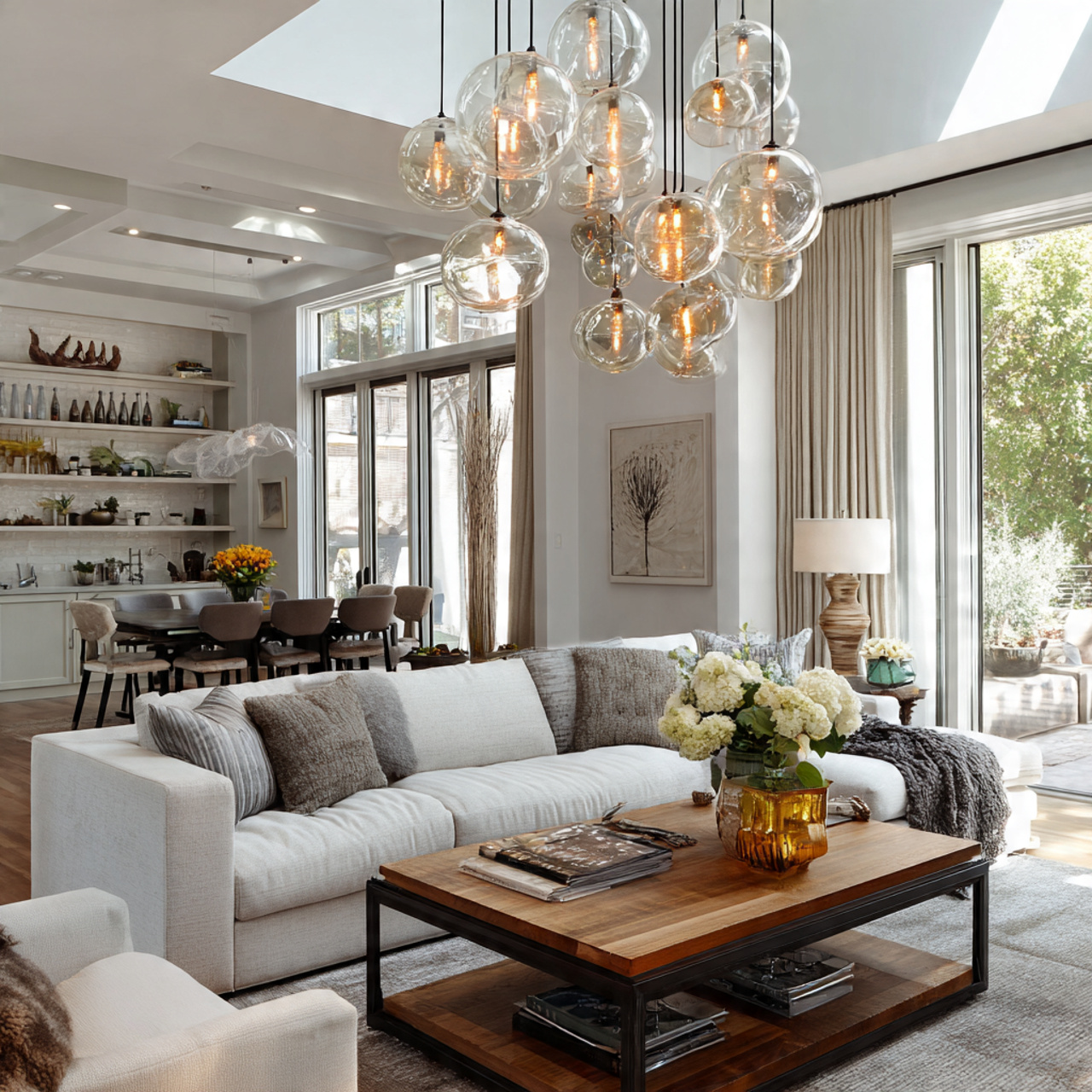 living room lighting