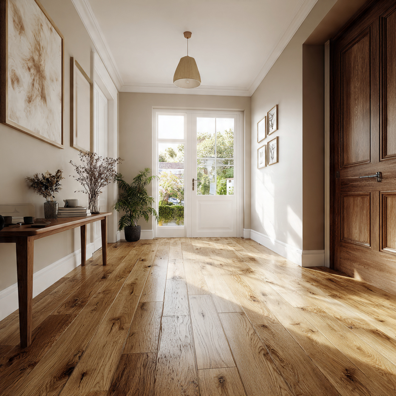 wooden flooring