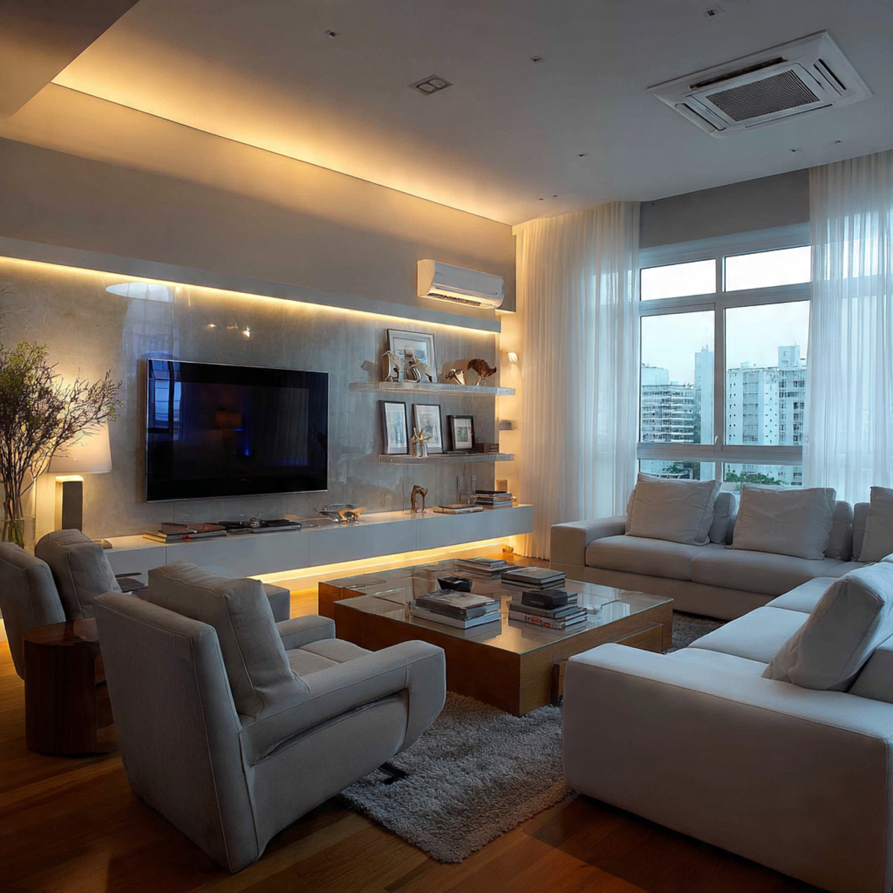 living room lighting