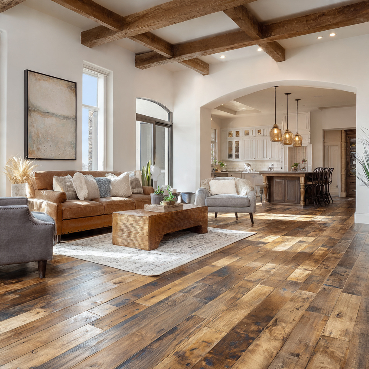 wooden flooring