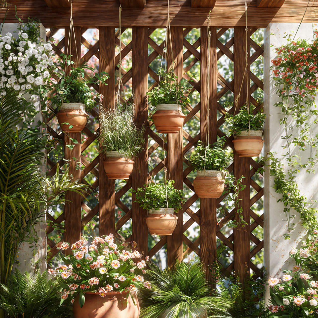 diy wood trellis